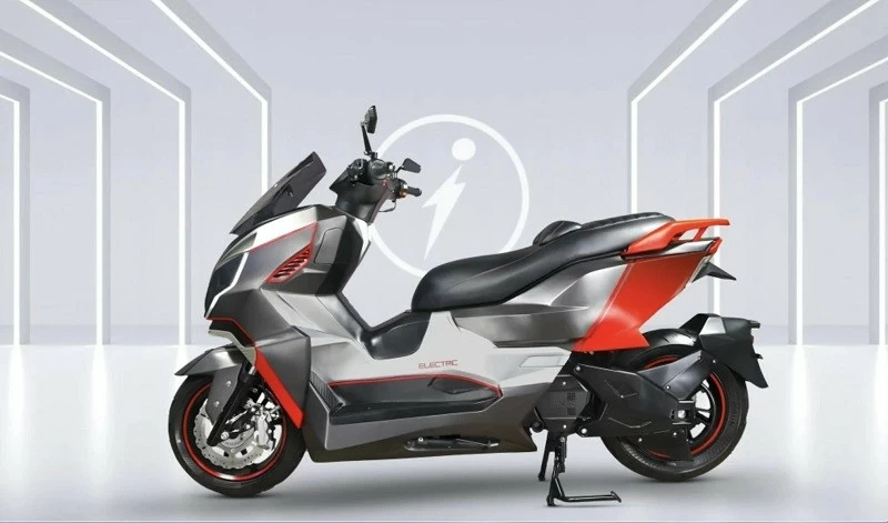 Cận cảnh xe máy điện Vision.ev vừa trình làng tại Indonesia Cận cảnh xe máy điện Vision.ev vừa trình làng tại Indonesia