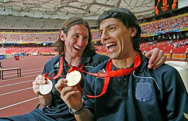 Messi và Aguero từng giành HCV Olympic Bắc Kinh 2008. Messi và Aguero từng giành HCV Olympic Bắc Kinh 2008.