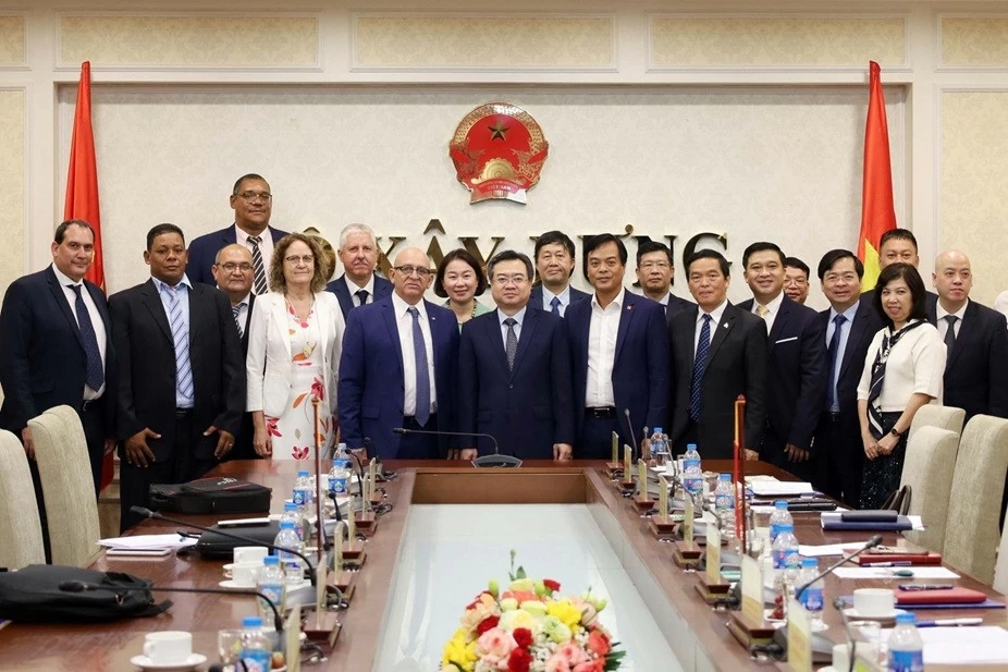 Việt Nam – Cuba: Tăng cường hỗ trợ hợp tác giữa các doanh nghiệp xây dựng Việt Nam – Cuba thúc đẩy 3 nội dung trọng tâm hợp tác trong lĩnh vực xây dựng