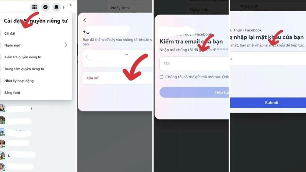 Hướng dẫn cách thêm, thay đổi số điện thoại trên facebook đơn giản Hướng dẫn cách thêm, thay đổi số điện thoại trên facebook đơn giản