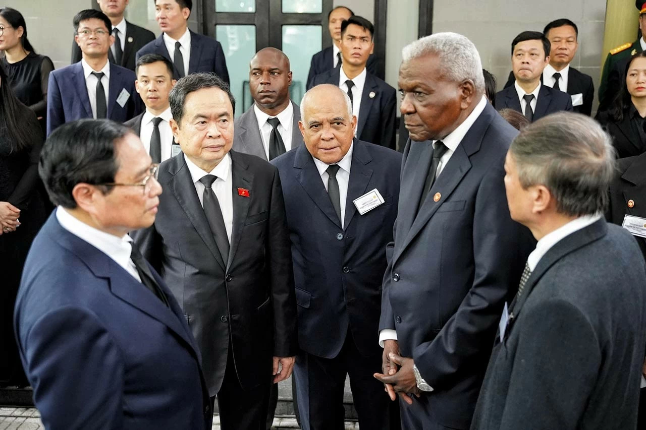 Đoàn Cuba: Tầm vóc quốc tế của Tổng Bí thư Nguyễn Phú Trọng phản ánh vị thế ngày càng cao của Việt Nam Đoàn Cuba: Tầm vóc quốc tế của Tổng Bí thư Nguyễn Phú Trọng phản ánh vị thế ngày càng cao của Việt Nam