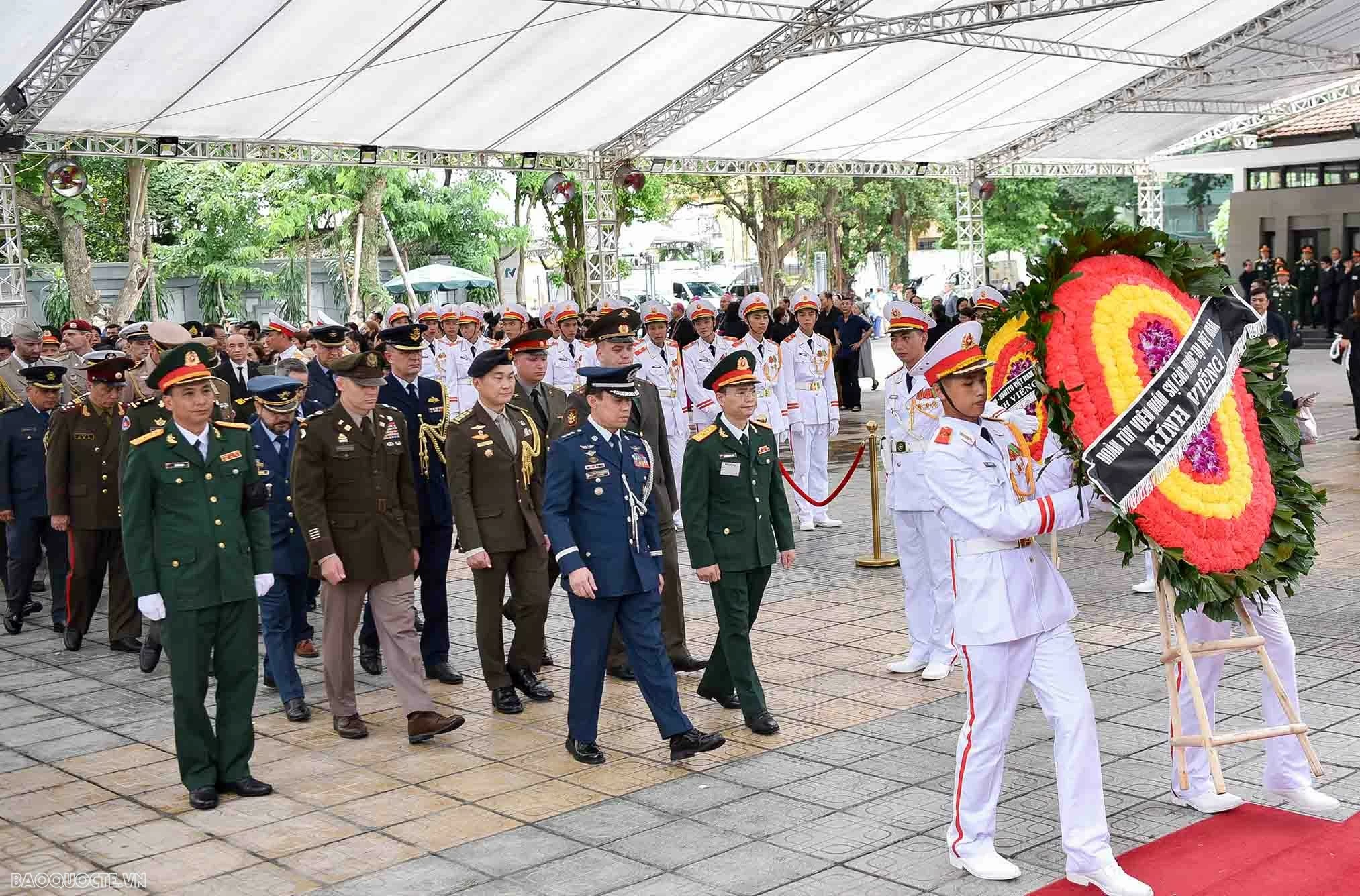 Bạn bè quốc tế tiễn biệt Tổng Bí thư Nguyễn Phú Trọng Bạn bè quốc tế tiễn biệt Tổng Bí thư Nguyễn Phú Trọng