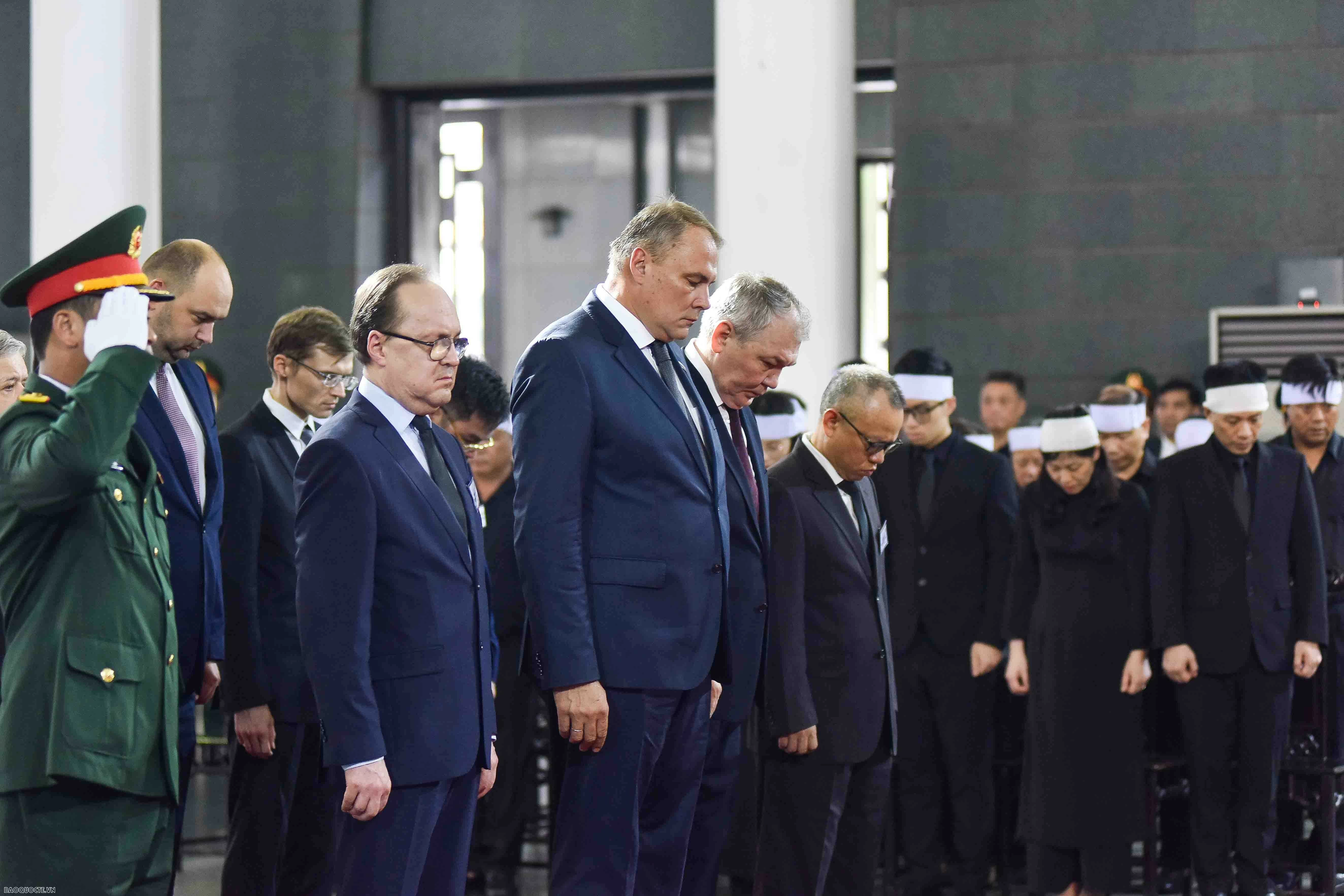 Bạn bè quốc tế tiễn biệt Tổng Bí thư Nguyễn Phú Trọng Bạn bè quốc tế tiễn biệt Tổng Bí thư Nguyễn Phú Trọng