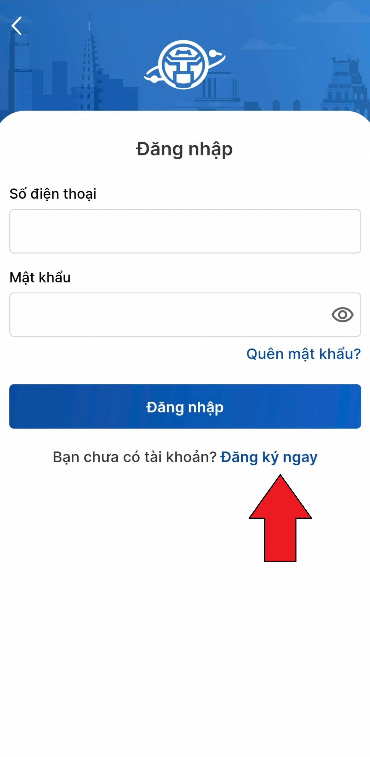 Hướng dẫn cách đăng ký tài khoản trên ứng dụng iHanoi mới nhất Hướng dẫn cách đăng ký tài khoản trên ứng dụng iHanoi mới nhất