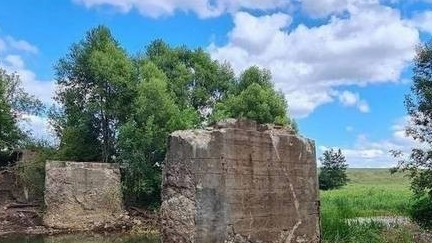 Một cây cầu trọng lượng 60 tấn đã biến mất khỏi Vùng Ryazan của Nga