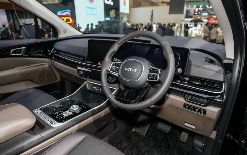 Nội thất của Kia Carnival 2024 gần như lột xác toàn diện Nội thất của Kia Carnival 2024 gần như lột xác toàn diện