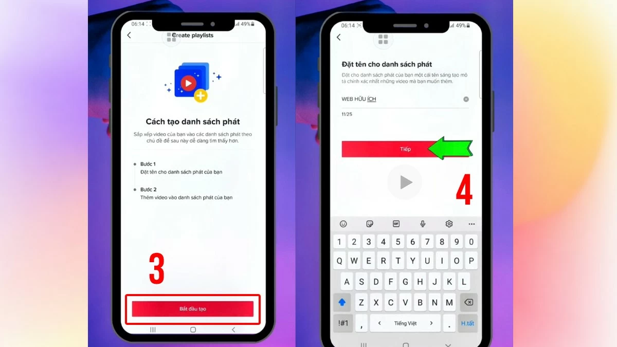 Tạo album danh sách phát trên TikTok siêu đơn giản Tạo album danh sách phát trên TikTok siêu đơn giản