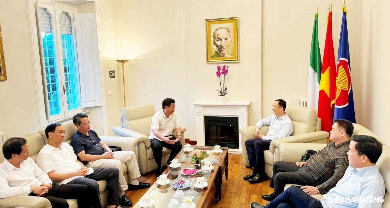 Hải Dương xúc tiến đầu tư, phát triển du lịch tại thị trường Áo và Italy rộng mở Hải Dương xúc tiến đầu tư, phát triển du lịch tại thị trường Áo và Italy rộng mở