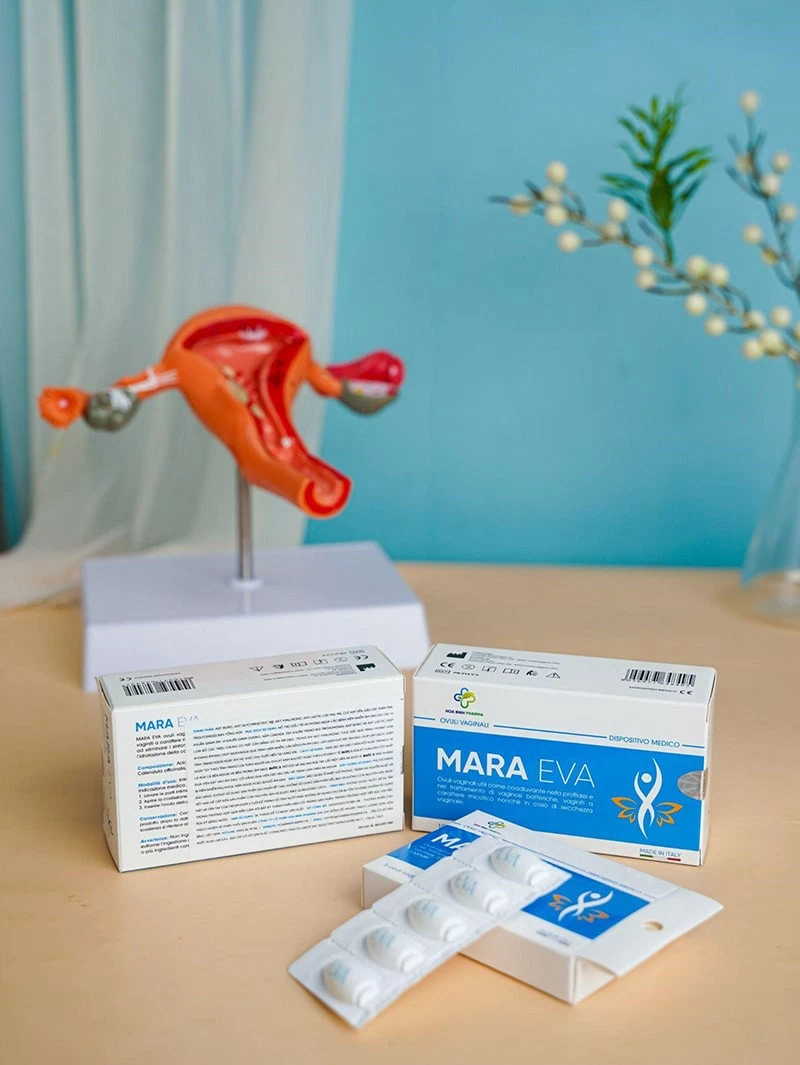 Sản phẩm Mara Eva được nhập khẩu nguyên hộp từ Italy theo chuẩn phác đồ châu Âu. Sản phẩm Mara Eva được nhập khẩu nguyên hộp từ Italy theo chuẩn phác đồ châu Âu.
