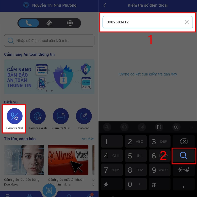 Cài ngay phần mềm nTrust để phát hiện số điện thoại lừa đảo Cài ngay phần mềm nTrust để phát hiện số điện thoại lừa đảo