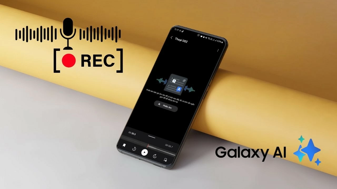 Tóm tắt ghi âm trên Samsung bằng AI giúp tiết kiệm thời gian hiệu quả Tóm tắt ghi âm trên Samsung bằng AI giúp tiết kiệm thời gian hiệu quả