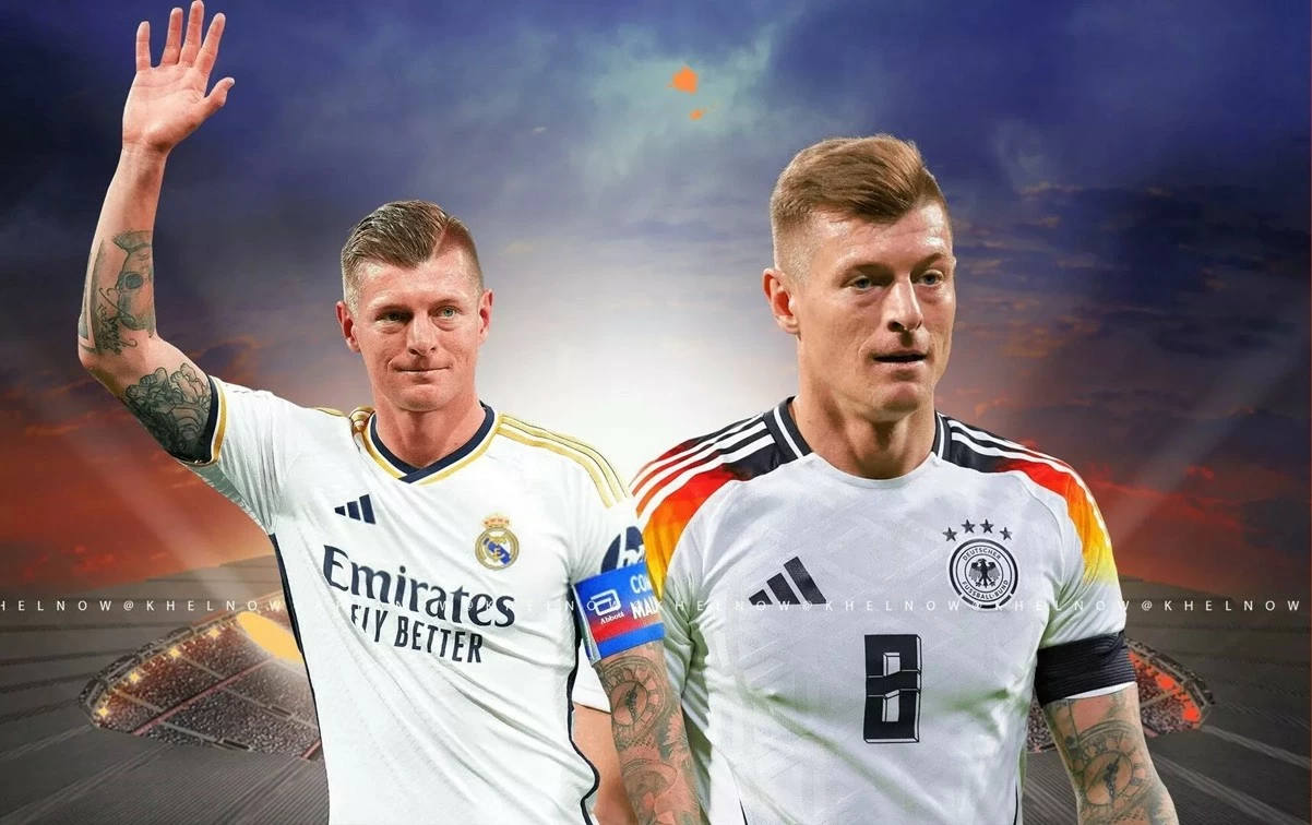 Kroos đoạt giải Cầu thủ xuất sắc nhất năm 2024 của Đức Kroos đoạt giải Cầu thủ xuất sắc nhất năm 2024 của Đức