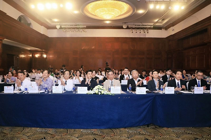 Đại biểu và quan khách tham dự chương trình “Xúc tiến hợp tác Du lịch Y tế - Thẩm mỹ cao cấp Việt Nam - Nhật Bản”. Đại biểu và quan khách tham dự chương trình “Xúc tiến hợp tác Du lịch Y tế - Thẩm mỹ cao cấp Việt Nam - Nhật Bản”.