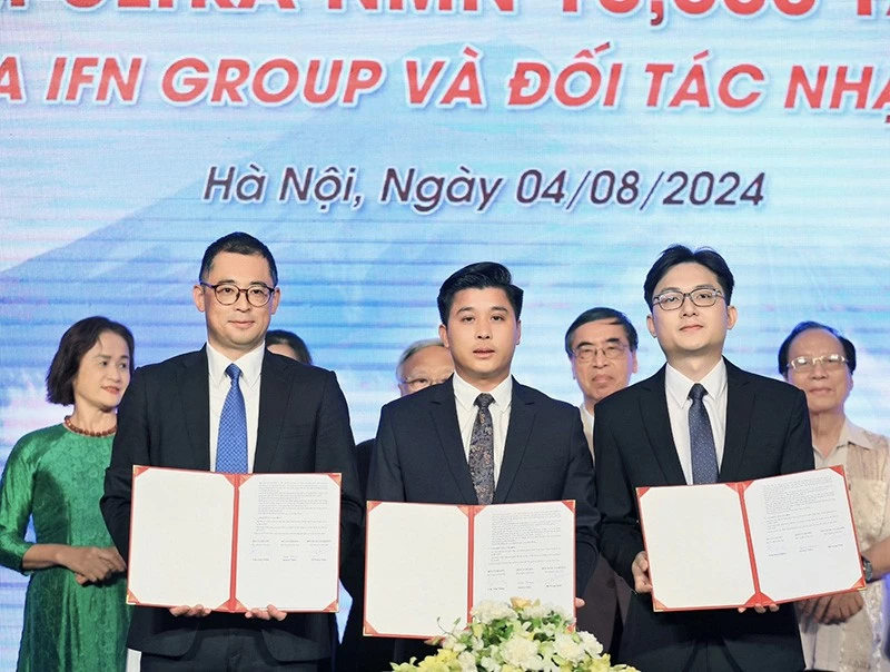 IFN Group ký kết hợp tác với các đối tác. IFN Group ký kết hợp tác với các đối tác.