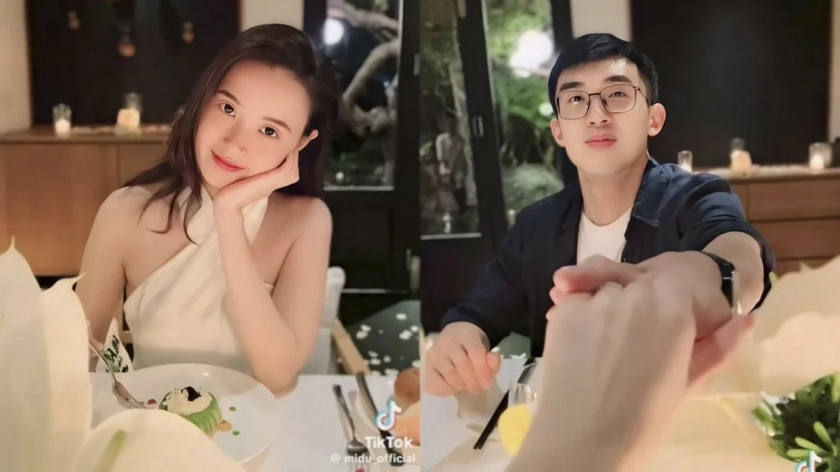 Diễn viên Midu và chồng doanh nhân đồng điệu trang phục sắc trắng Diễn viên Midu và chồng doanh nhân đồng điệu trang phục sắc trắng