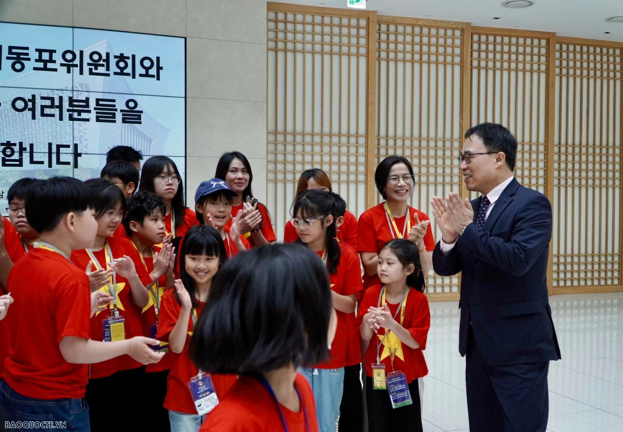 Những 'sứ giả' nhí tương lai của mối quan hệ Việt Nam-Hàn Quốc Những 'sứ giả' nhí tương lai của mối quan hệ Việt Nam-Hàn Quốc