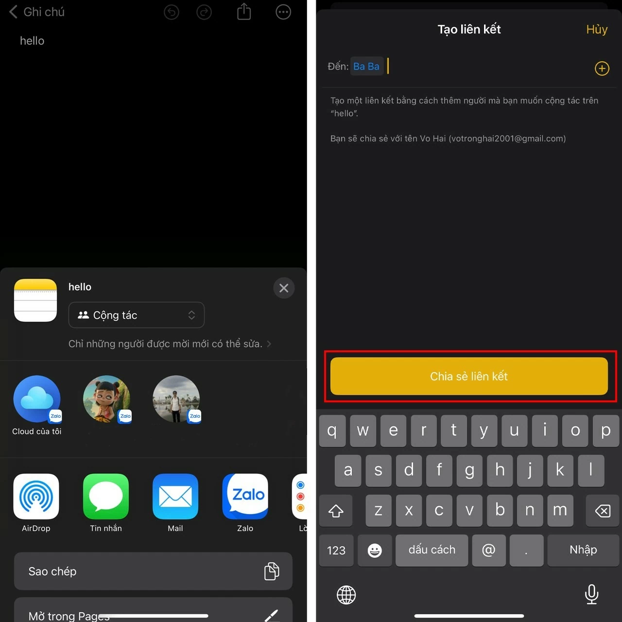 Hướng dẫn sửa file ghi chú cùng lúc trên iPhone nhanh chóng Hướng dẫn sửa file ghi chú cùng lúc trên iPhone nhanh chóng