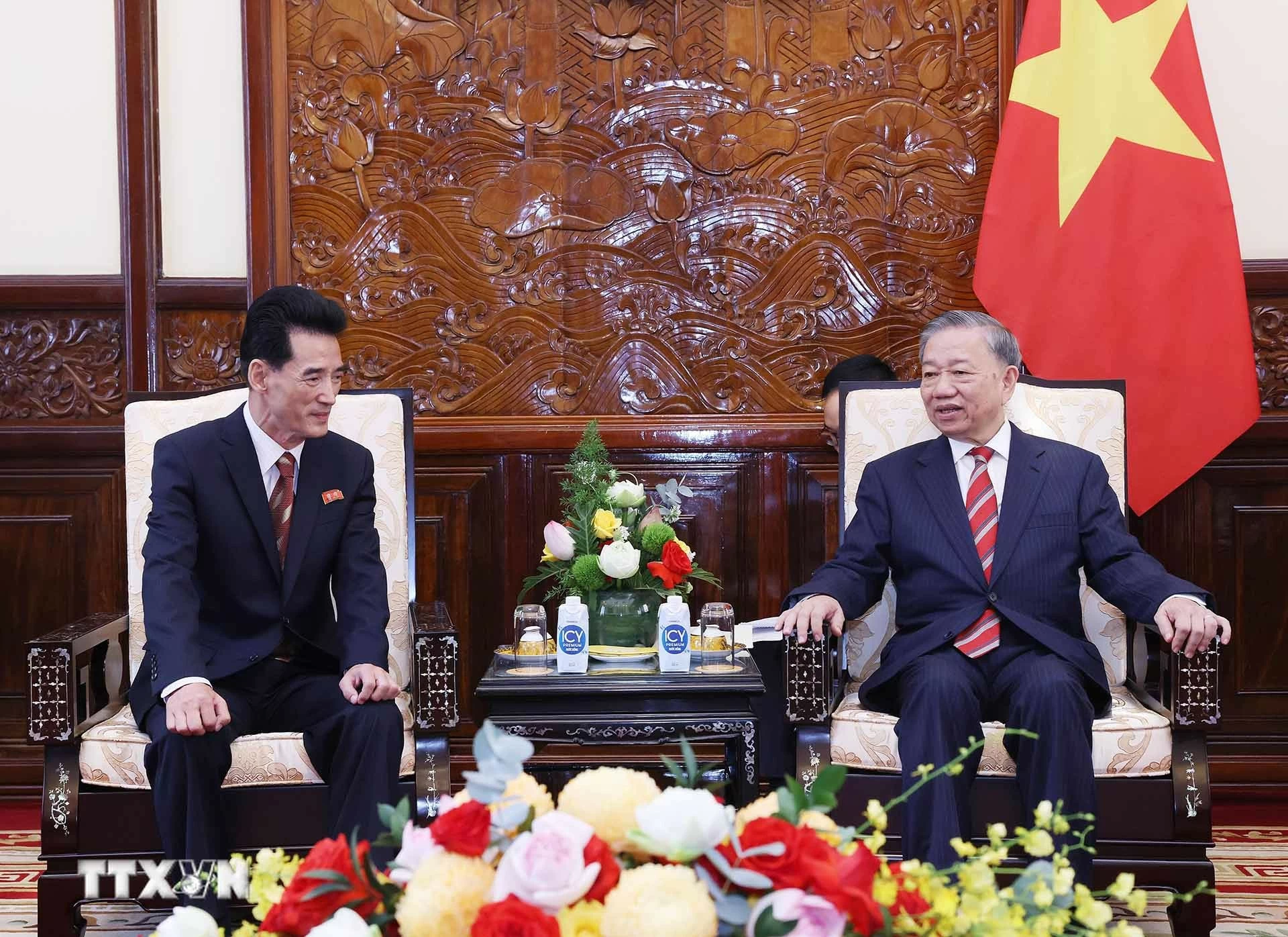 Tổng Bí thư, Chủ tịch nước Tô Lâm tiếp tiếp các Đại sứ trình Quốc thư Tổng Bí thư, Chủ tịch nước Tô Lâm tiếp tiếp các Đại sứ trình Quốc thư