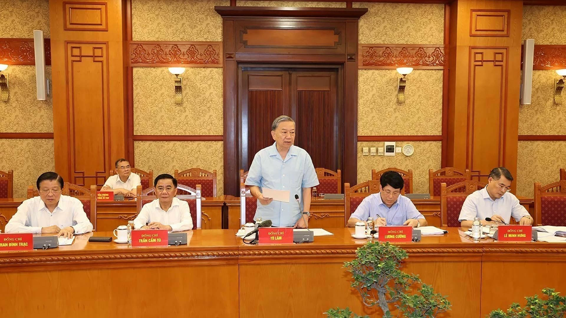Toàn văn phát biểu của Tổng Bí thư, Chủ tịch nước Tô Lâm tại cuộc họp Thường trực Tiểu ban Văn kiện Đại hội XIV Toàn văn phát biểu của Tổng Bí thư, Chủ tịch nước Tô Lâm tại cuộc họp Thường trực Tiểu ban Văn kiện Đại hội XIV