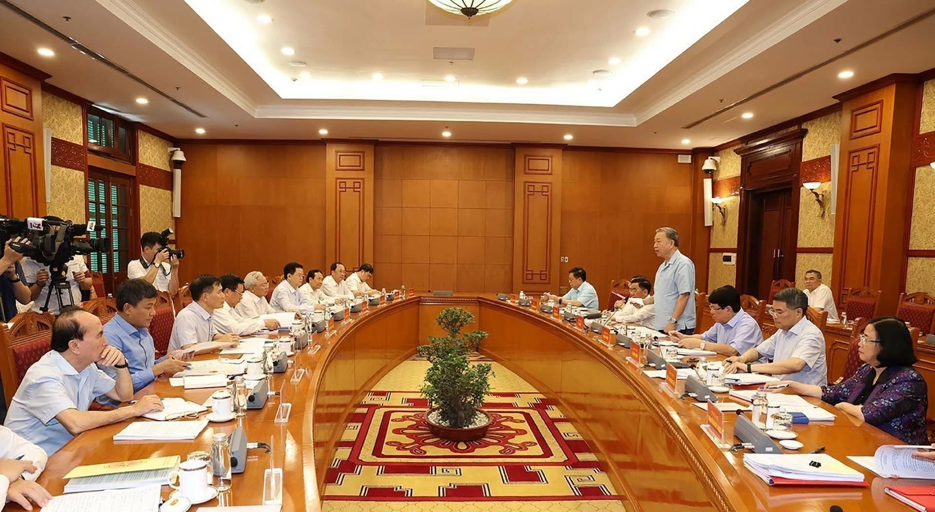 Toàn văn phát biểu của Tổng Bí thư, Chủ tịch nước Tô Lâm tại cuộc họp Thường trực Tiểu ban Văn kiện Đại hội XIV Toàn văn phát biểu của Tổng Bí thư, Chủ tịch nước Tô Lâm tại cuộc họp Thường trực Tiểu ban Văn kiện Đại hội XIV