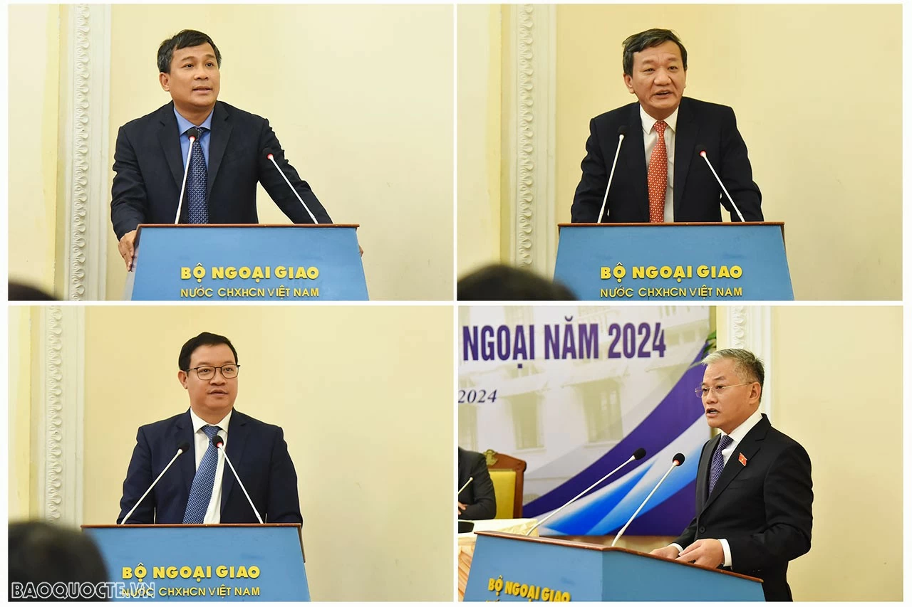 Phối hợp triển khai hiệu quả công tác giữa 4 cơ quan đối ngoại Phối hợp triển khai hiệu quả công tác giữa 4 cơ quan đối ngoại