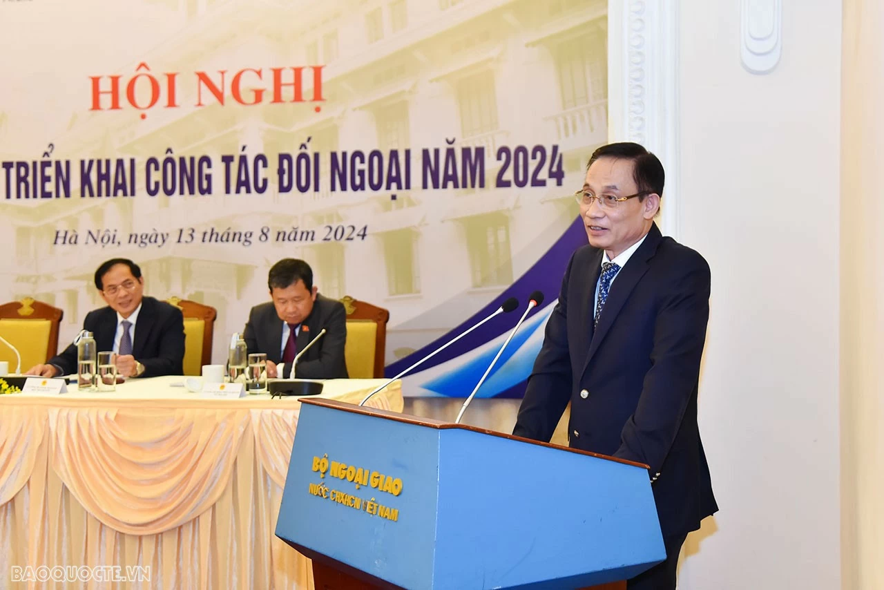 Phối hợp triển khai hiệu quả công tác giữa 4 cơ quan đối ngoại Phối hợp triển khai hiệu quả công tác giữa 4 cơ quan đối ngoại