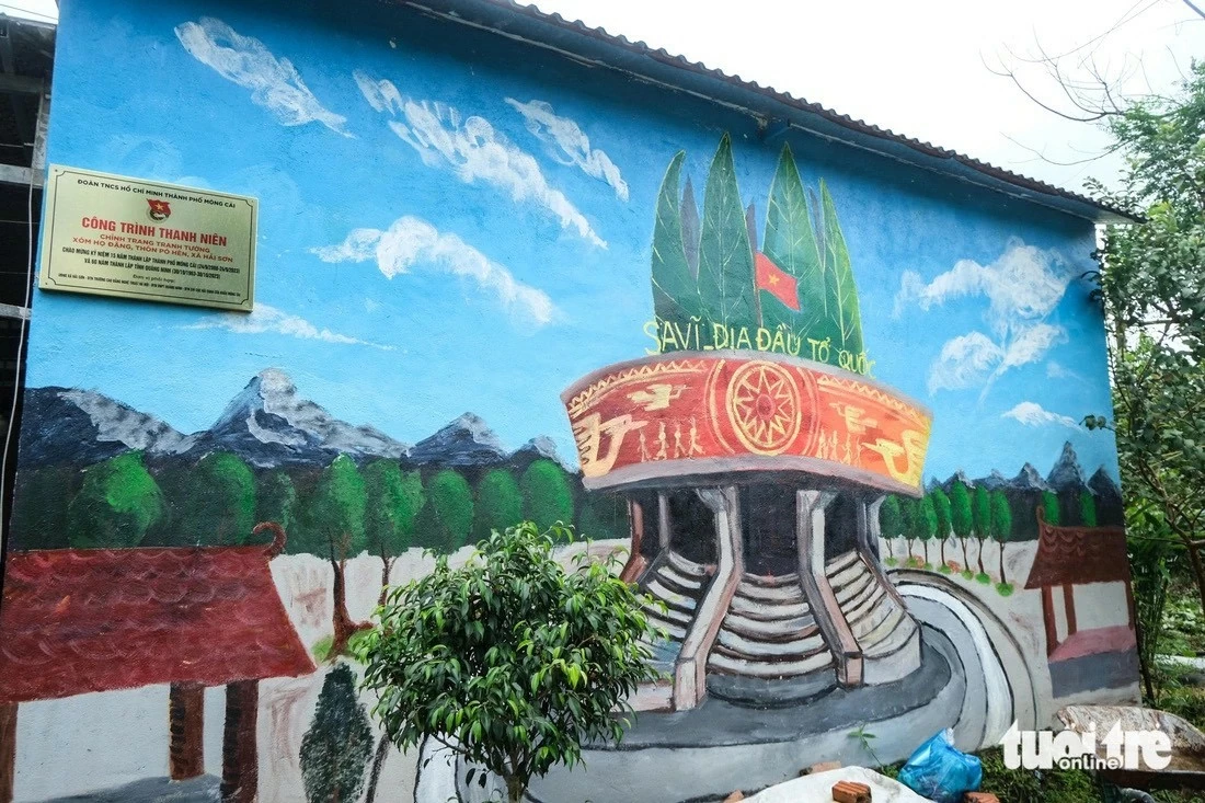 Du lịch Quảng Ninh, ghé thăm làng bích họa Hải Sơn Du lịch Quảng Ninh, ghé thăm làng bích họa Hải Sơn