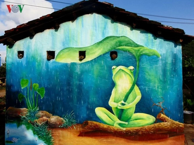 Du lịch Quảng Ninh, ghé thăm làng bích họa Hải Sơn Du lịch Quảng Ninh, ghé thăm làng bích họa Hải Sơn