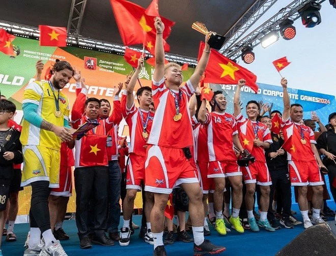 Cộng đồng người Việt giành thành tích cao tại Đại hội thể thao Doanh nghiệp Thế giới lần thứ nhất Cộng đồng người Việt giành thành tích cao tại Đại hội thể thao Doanh nghiệp Thế giới