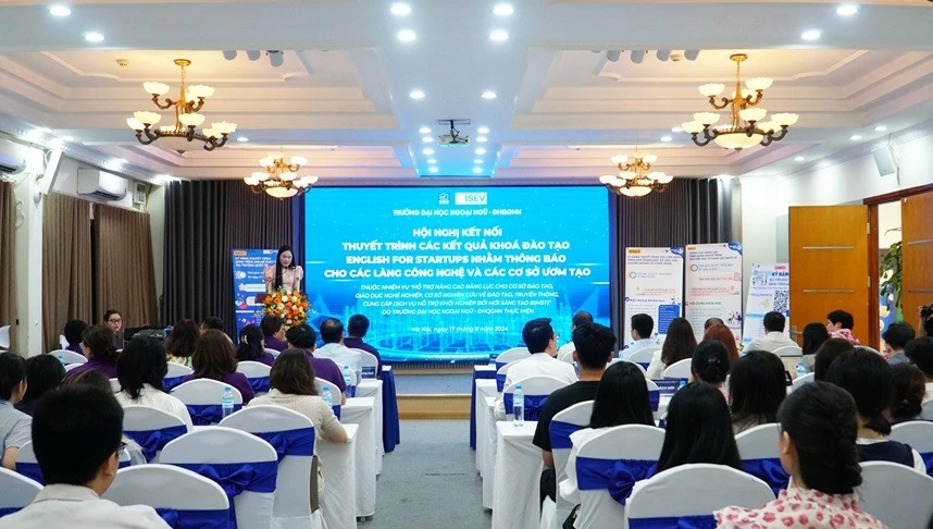 Nâng cao năng lực tiếng Anh cho các doanh nghiệp khởi nghiệp công nghệ Nâng cao năng lực tiếng Anh cho các doanh nghiệp khởi nghiệp công nghệ