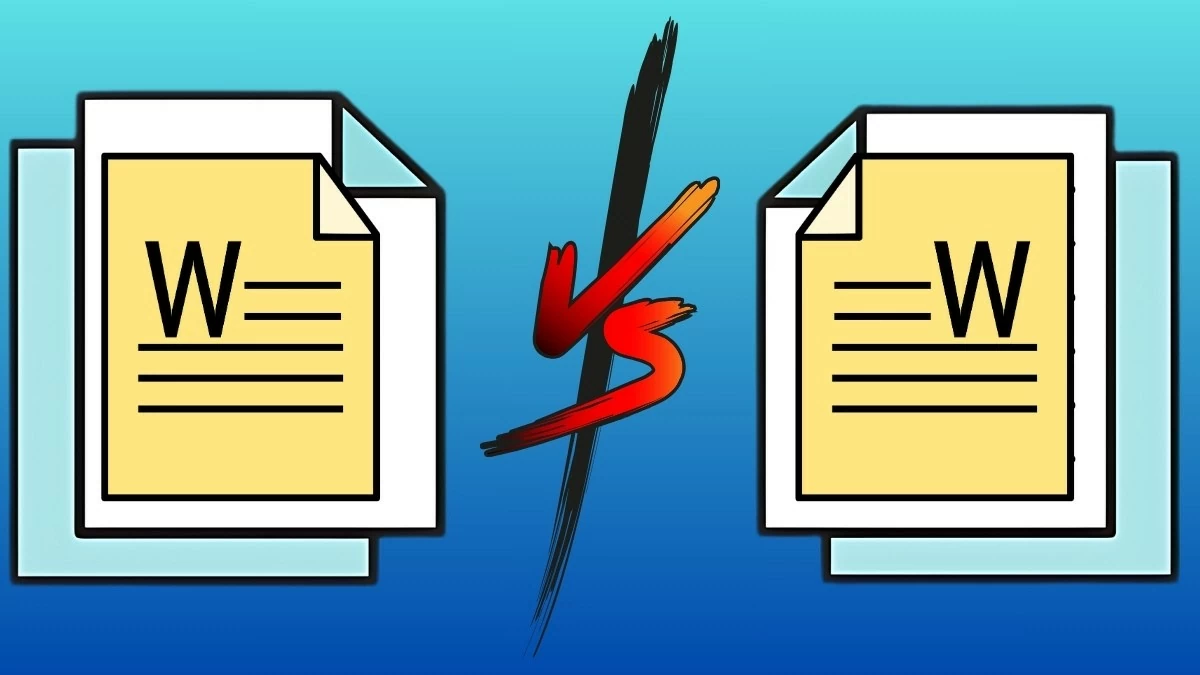 Tìm điểm khác nhau giữa 2 file Word nhanh chóng Tìm điểm khác nhau giữa 2 file Word nhanh chóng