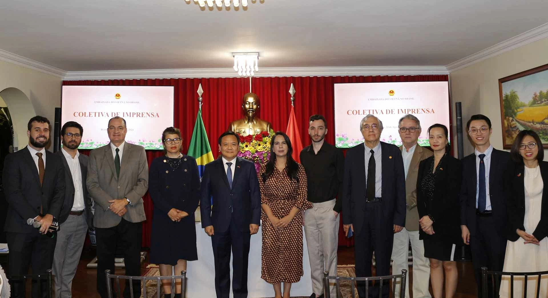 Thúc đẩy quan hệ thương mại, đầu tư, văn hóa, du lịch giữa Việt Nam và Brazil Thúc đẩy quan hệ thương mại, đầu tư, văn hóa, du lịch giữa Việt Nam và Brazil