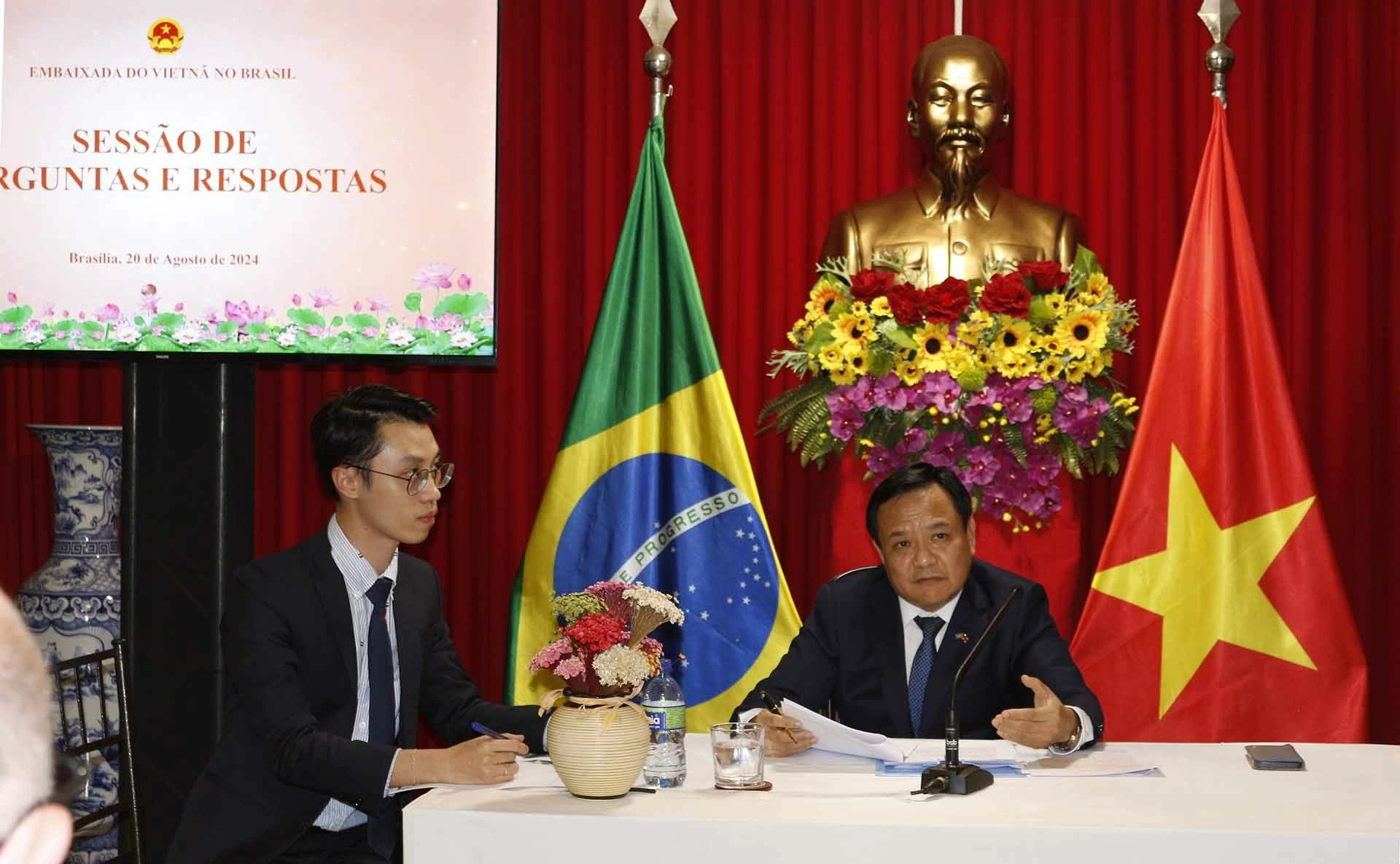 Thúc đẩy quan hệ thương mại, đầu tư, văn hóa, du lịch giữa Việt Nam và Brazil Thúc đẩy quan hệ thương mại, đầu tư, văn hóa, du lịch giữa Việt Nam và Brazil