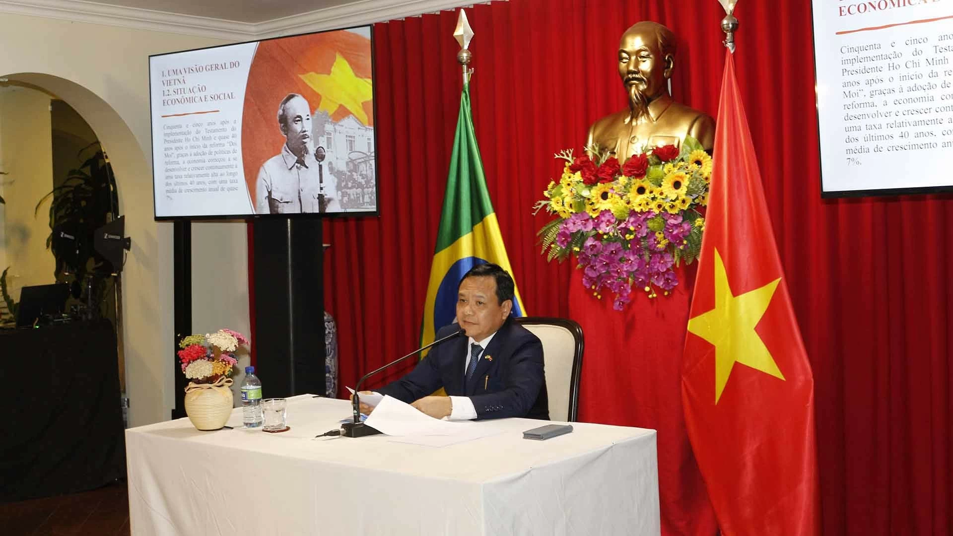 Thúc đẩy quan hệ thương mại, đầu tư, văn hóa, du lịch giữa Việt Nam và Brazil Thúc đẩy quan hệ thương mại, đầu tư, văn hóa, du lịch giữa Việt Nam và Brazil