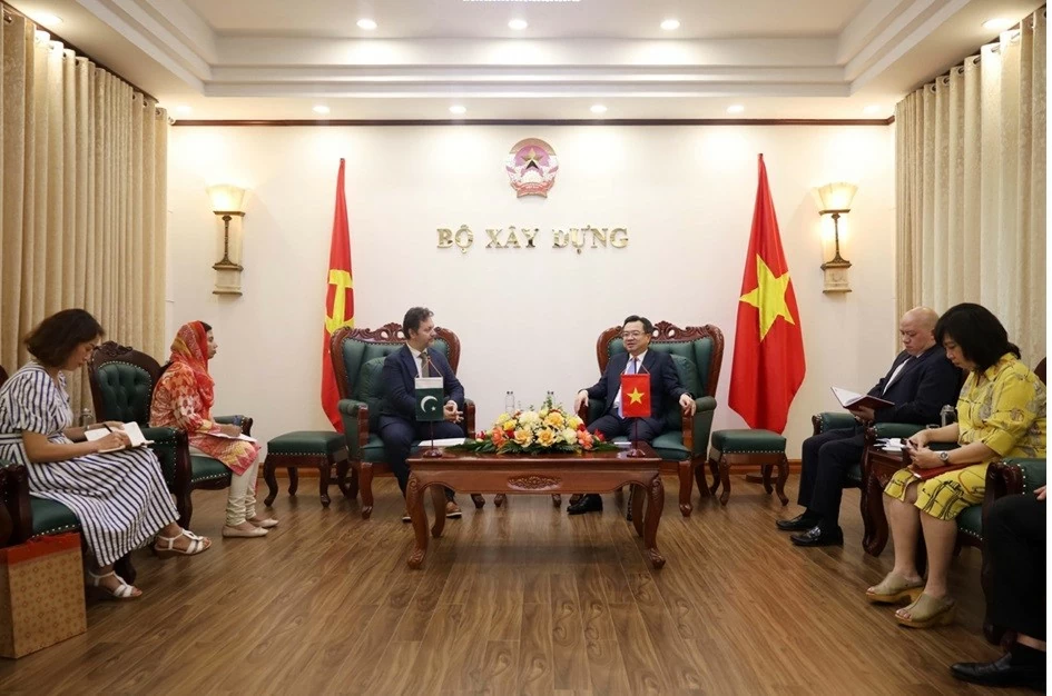 Việt Nam tăng cường hợp tác cùng Pakistan trong lĩnh vực kiến trúc, xây dựng và trao đổi chuyên gia Việt Nam tăng cường hợp tác cùng Pakistan trong lĩnh vực kiến trúc, xây dựng và trao đổi chuyên gia