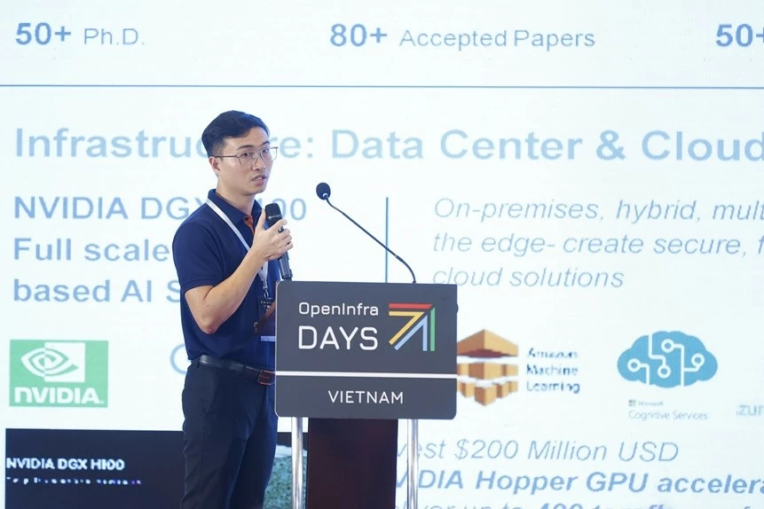 Trao quyền cho tương lai thông qua cơ sở hạ tầng mở, điện toán đám mây và trí tuệ nhân tạo Trao quyền cho tương lai thông qua cơ sở hạ tầng mở, điện toán đám mây và trí tuệ nhân tạo