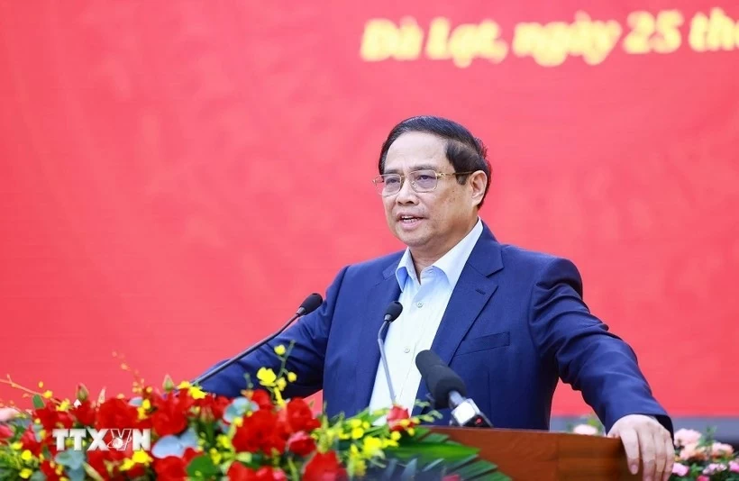 Thủ tướng Phạm Minh Chính: Muốn giữ vững an ninh-trật tự, người dân phải có cuộc sống ấm no Thủ tướng Phạm Minh Chính: Muốn giữ vững an ninh-trật tự, người dân phải có cuộc sống ấm no