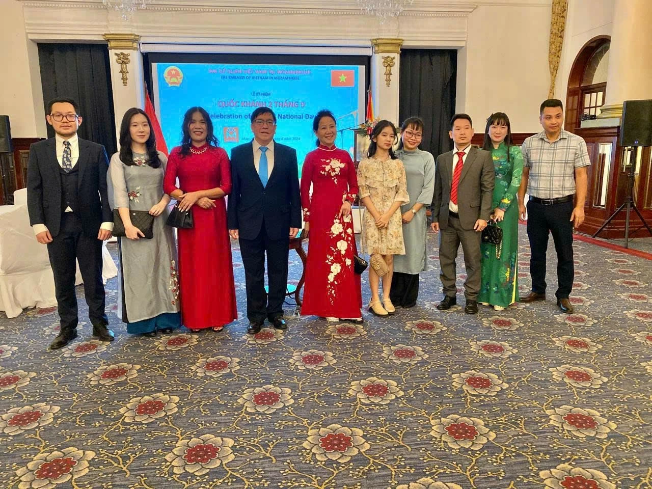 Long trọng kỷ niệm 79 năm Quốc khánh Việt Nam tại Mozambique Long trọng kỷ niệm 79 năm Quốc khánh Việt Nam tại Mozambique
