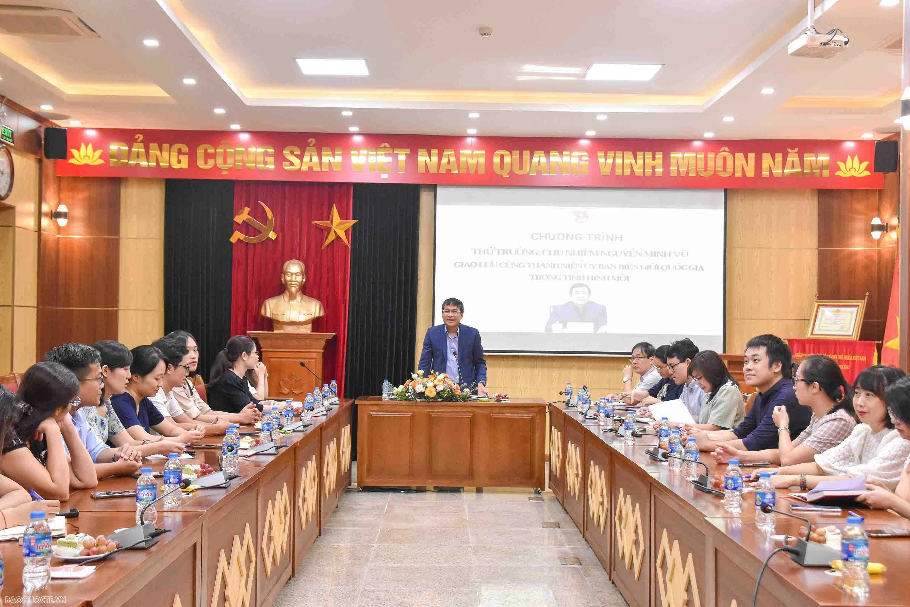 Thứ trưởng Thường trực Ngoại giao đánh giá cao đóng góp của thanh niên vào công tác biên giới Thứ trưởng Thường trực Ngoại giao đánh giá cao đóng góp của thanh niên vào công tác biên giới