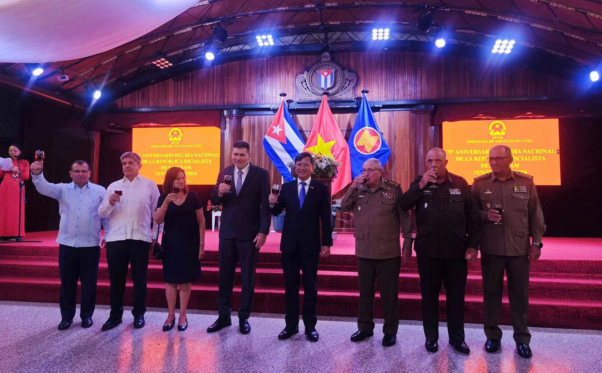 Kỷ niệm 79 năm Quốc khánh Việt Nam tại Cuba Kỷ niệm 79 năm Quốc khánh Việt Nam tại Cuba