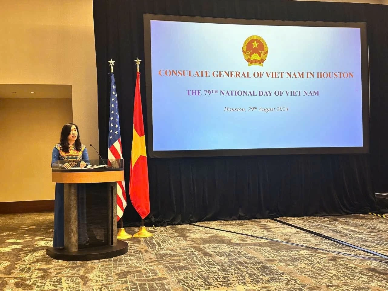 Kỷ niệm 79 năm Quốc khánh: Tổng lãnh sự quán Việt Nam tại Houston vui Tết Độc lập Kỷ niệm 79 năm Quốc khánh: Tổng lãnh sự quán Việt Nam tại Houston vui Tết Độc lập