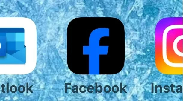 Logo mới của Facebook. (Ảnh chụp màn hình.) Logo mới của Facebook. (Ảnh chụp màn hình.)