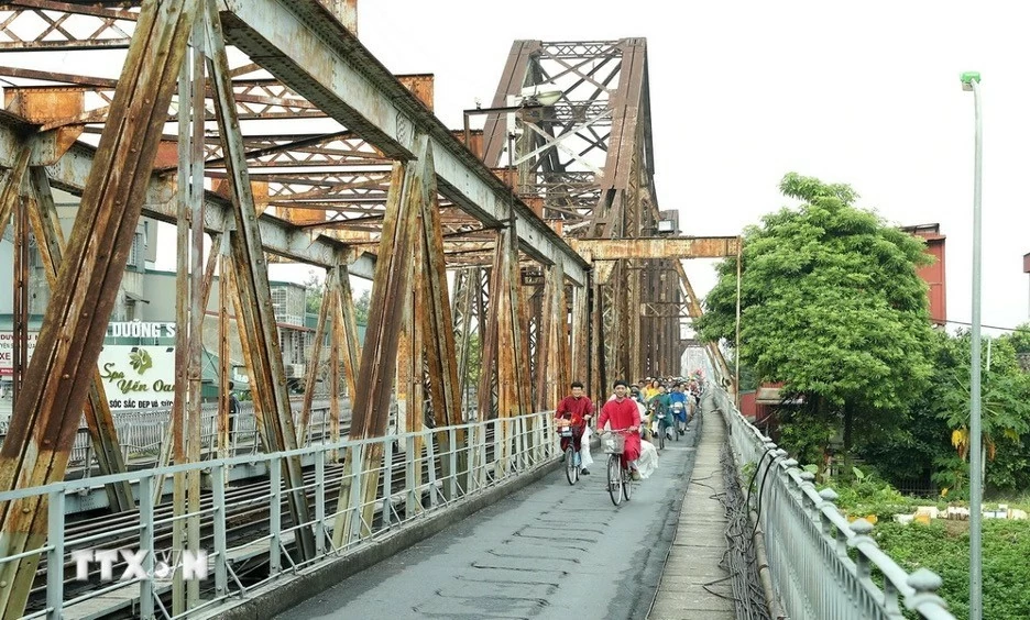 Ấn tượng Chương trình Một số hình ảnh ấn tượng về chương trình 'Áo dài kết nối Du lịch với Di sản Hà Nội 2024'