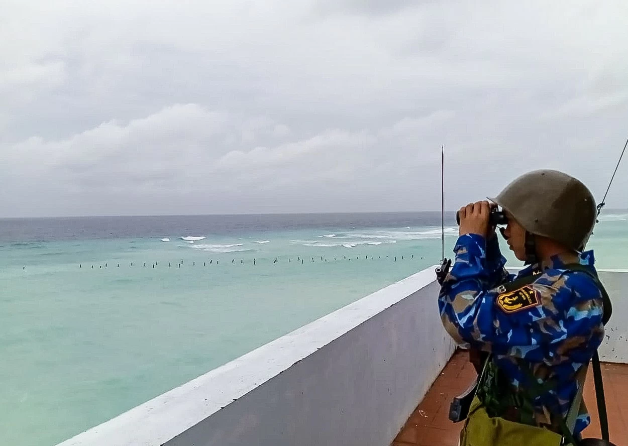 Quần đảo Trường Sa chắc tay súng, trực sẵn sàng chiến đấu dịp Quốc khánh Chiến sĩ quần đảo Trường Sa chắc tay súng, trực sẵn sàng chiến đấu dịp Quốc khánh