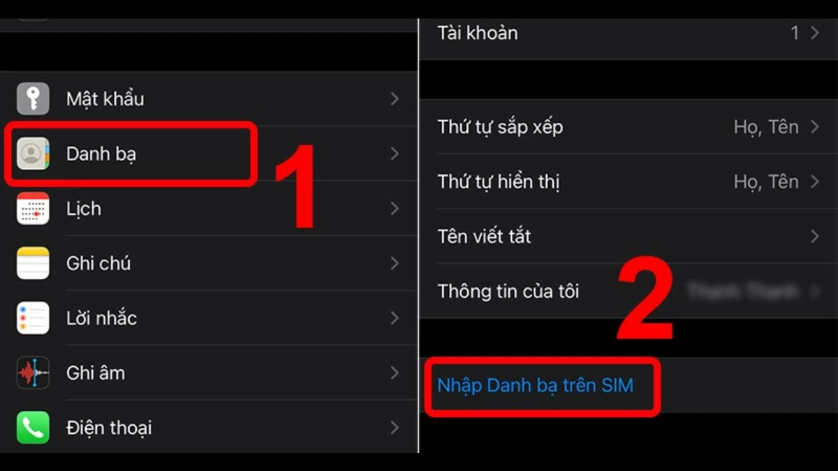 Xem ngay cách chuyển danh bạ từ iPhone sang iPhone đơn giản Xem ngay cách chuyển danh bạ từ iPhone sang iPhone đơn giản