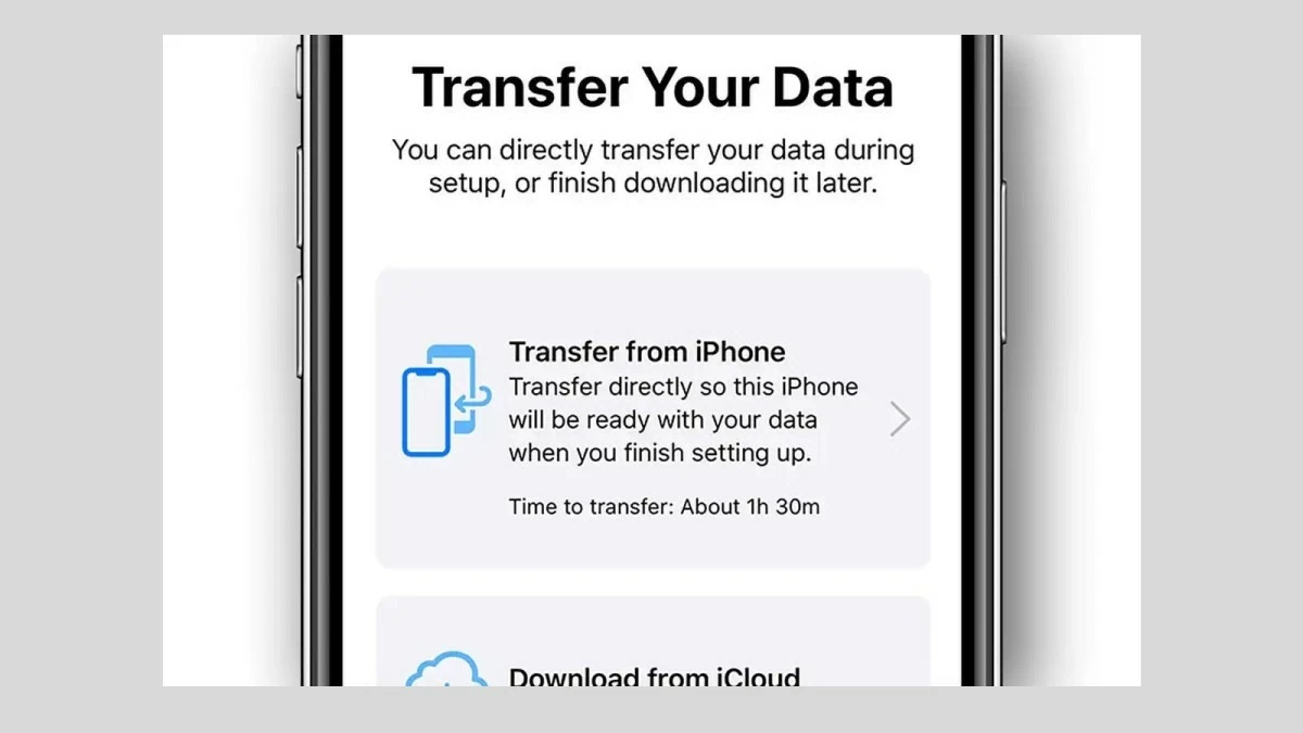 Cách chuyển dữ liệu giữa hai iPhone nhanh chóng Cách chuyển dữ liệu giữa hai iPhone nhanh chóng