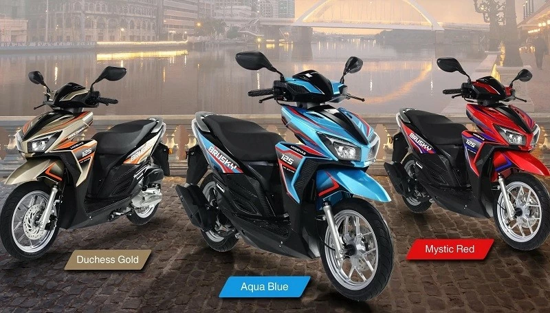 Cận cảnh xe tay ga Kawasaki Brusky 125 vừa ra mắt, giá khoảng 30,9 triệu đồng Cận cảnh xe tay ga Kawasaki Brusky 125 vừa ra mắt, giá khoảng 30,9 triệu đồng
