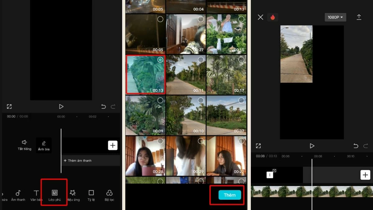 Ghép video trên CapCut nối 2,3,4 video thành 1 nhanh chóng nhất Ghép video trên CapCut nối 2,3,4 video thành 1 nhanh chóng nhất