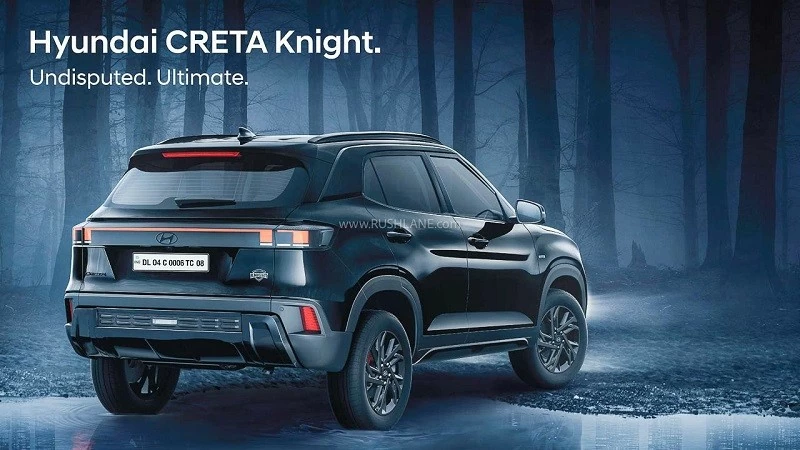 Cận cảnh Hyundai Creta Knight 2024 ra mắt tại Ấn Độ, giá từ 427 triệu đồng Cận cảnh Hyundai Creta Knight 2024 ra mắt tại Ấn Độ, giá từ 427 triệu đồng
