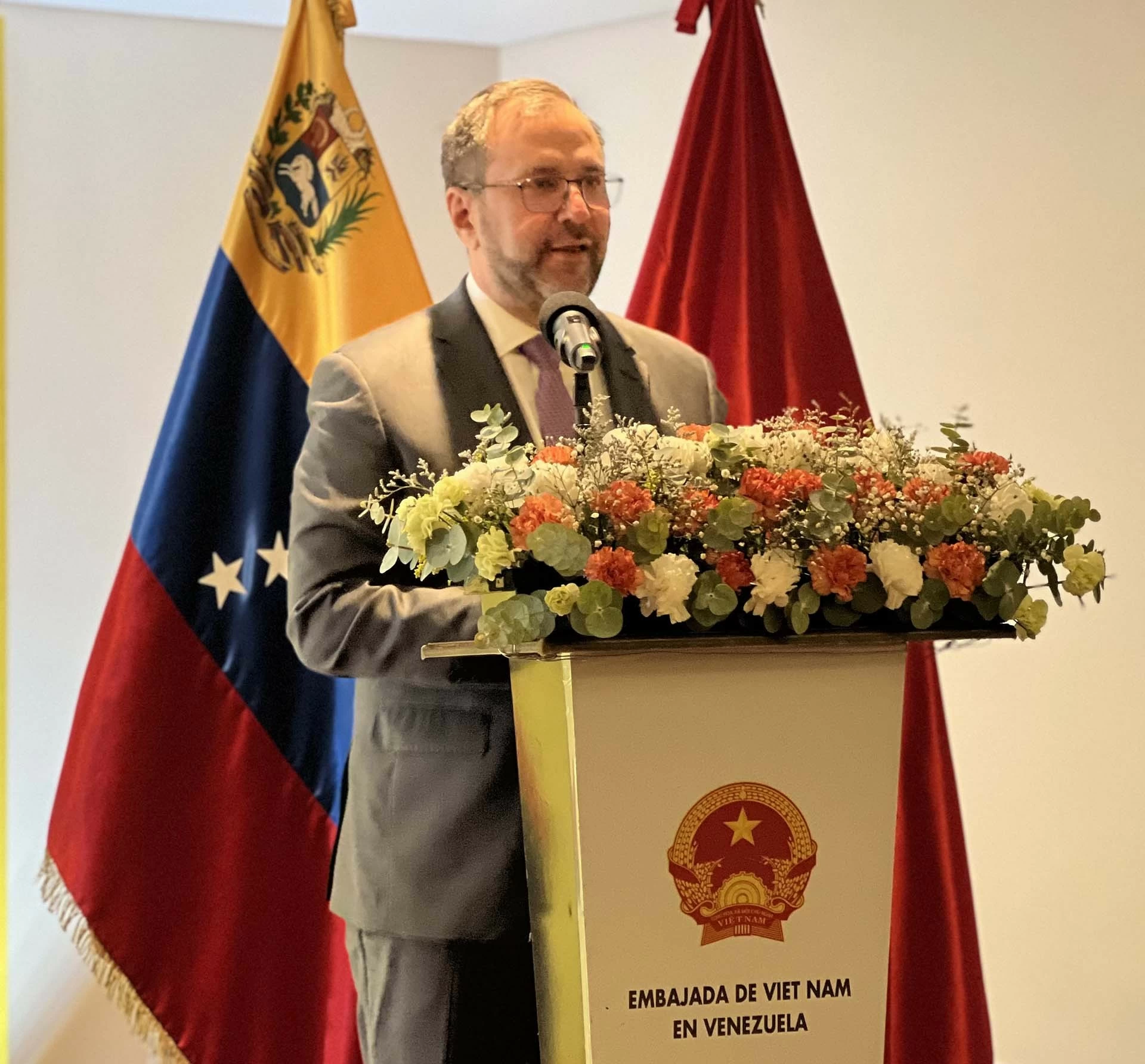 Kỷ niệm 79 năm Quốc khánh Việt Nam tại Venezuela Kỷ niệm 79 năm Quốc khánh Việt Nam tại Venezuela